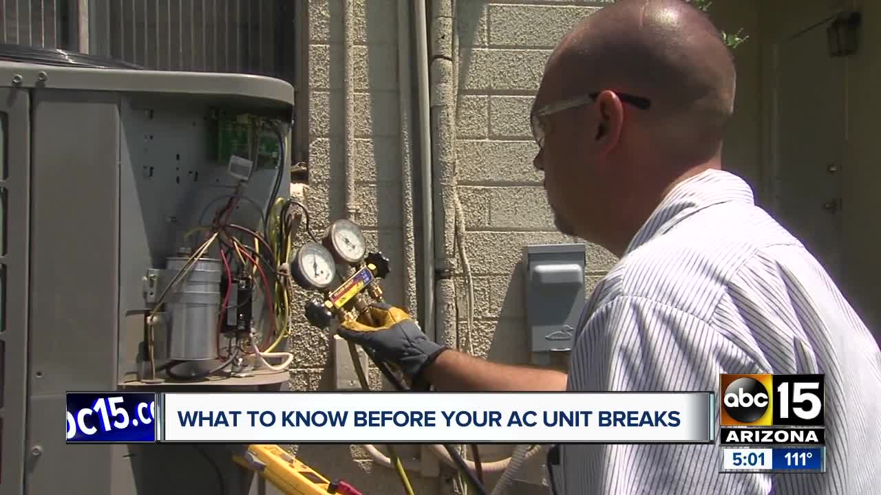 What do know before your air conditioning unit breaks