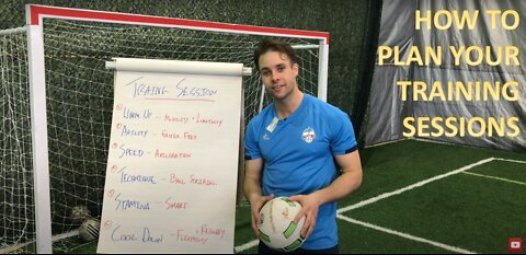 Soccer Training Sessions | How to create a Full Football Training Session Plan by yourself