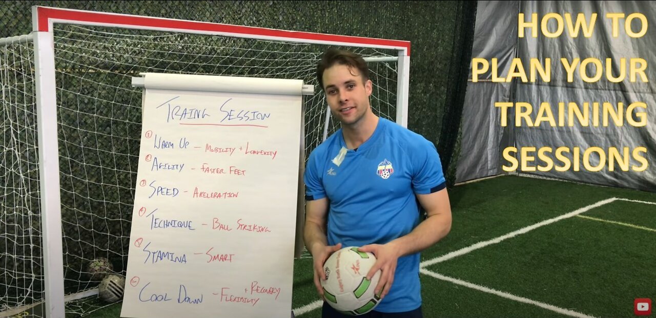 Soccer Training Sessions | How to create a Full Football Training Session Plan by yourself