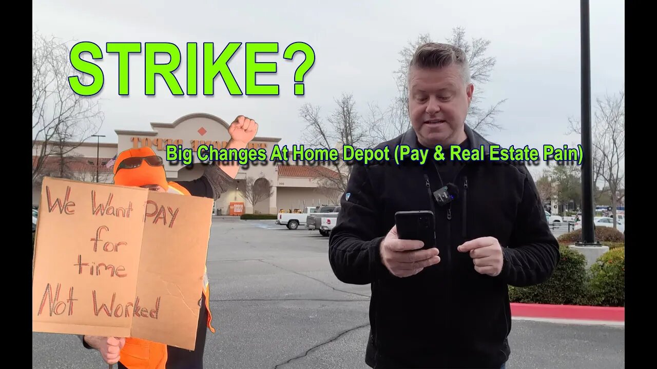 STRIKE? Home Depot will pay employees to the minute W/ @EconomicNinja