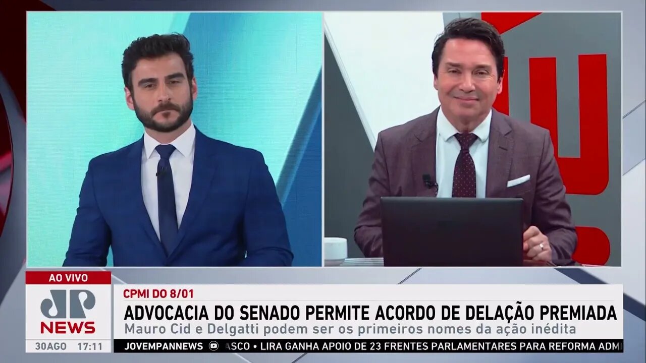 Claudio Dantas sobre possíveis delações de Mauro Cid e Walter Delgatti: “Cortina de fumaça”