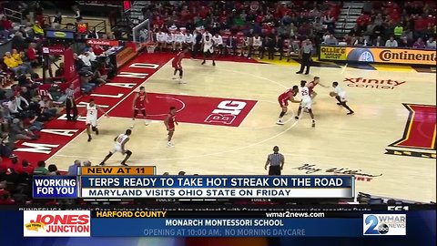 Cowan, Terps ready to take hot streak on the road