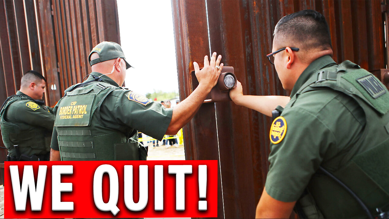 Border Agents Threaten to Quit if Harris Wins!