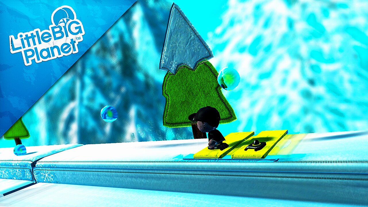 LittleBigPlanet - Fun Snowboard Race!