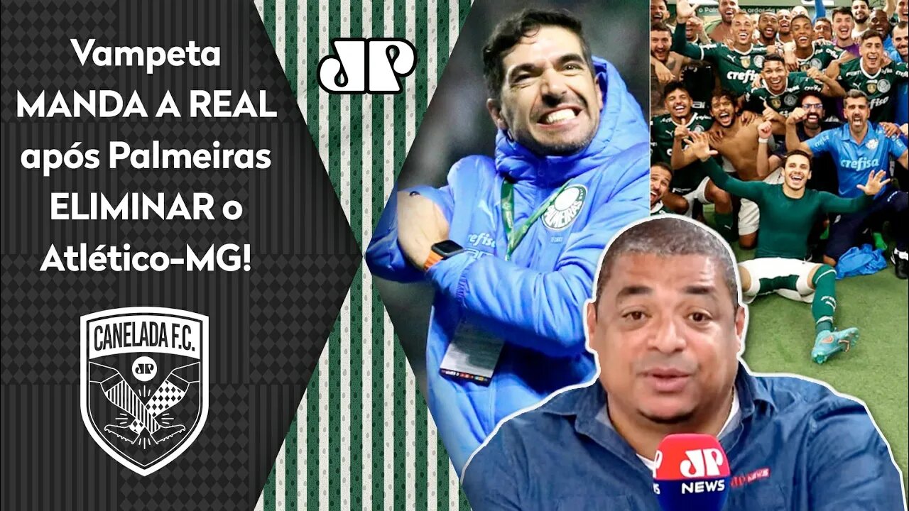 "É SÉRIO, PÔ! Se o Palmeiras for CAMPEÃO dessa Libertadores..." Vampeta MANDA A REAL!