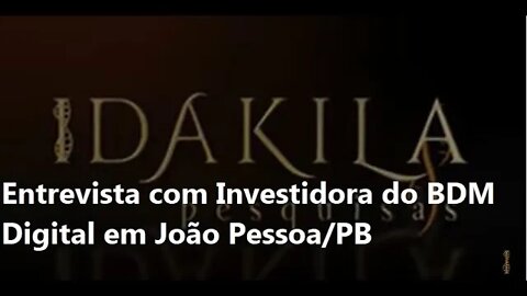 Investidora do BDM Digital na Paraíba fala sobre sua experiência e expectativas - do original TVCH