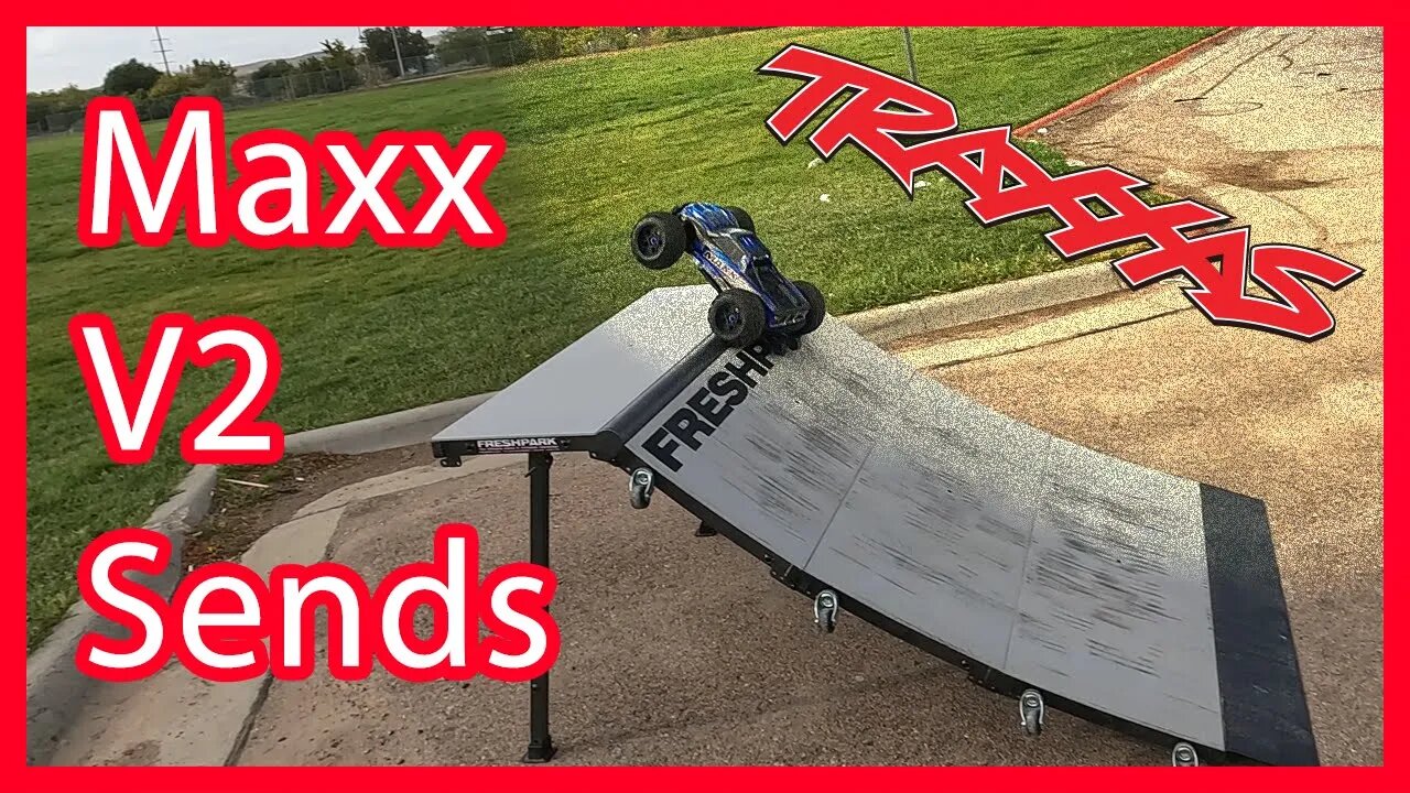 Traxxas Maxx V2 Bash Day | Ramp Sends