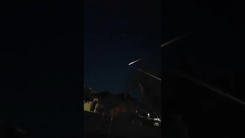 Meteor or space junk streaked across Melbourne sky. Aug 7 2023