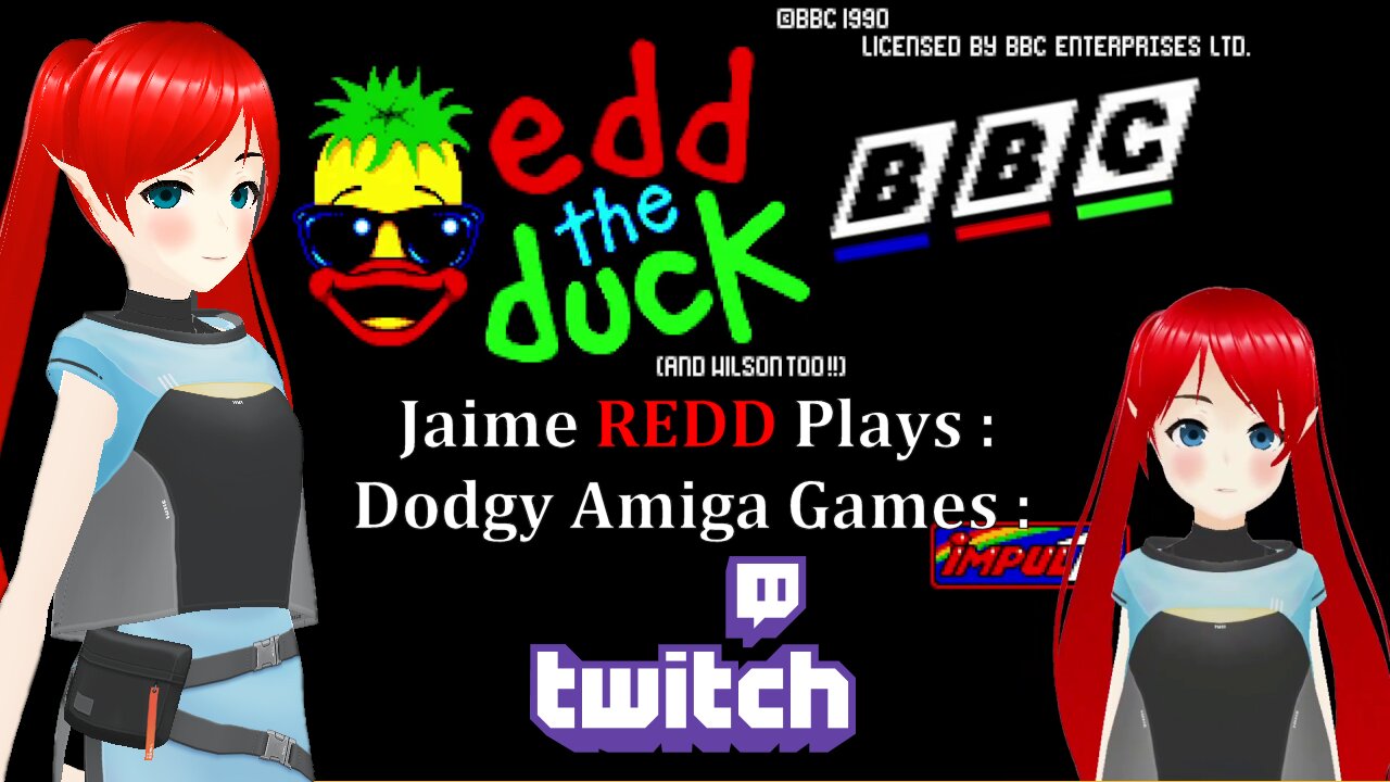 Jaime Redd Plays : Dodgy Amiga Games : Edd The Duck (1990)