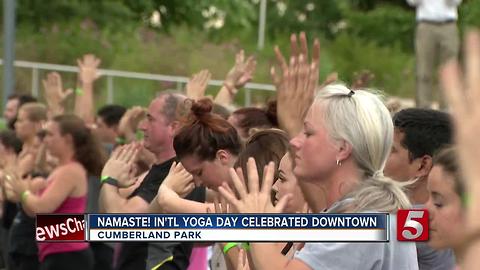 Nashville Celebrates International Day Of Yoga