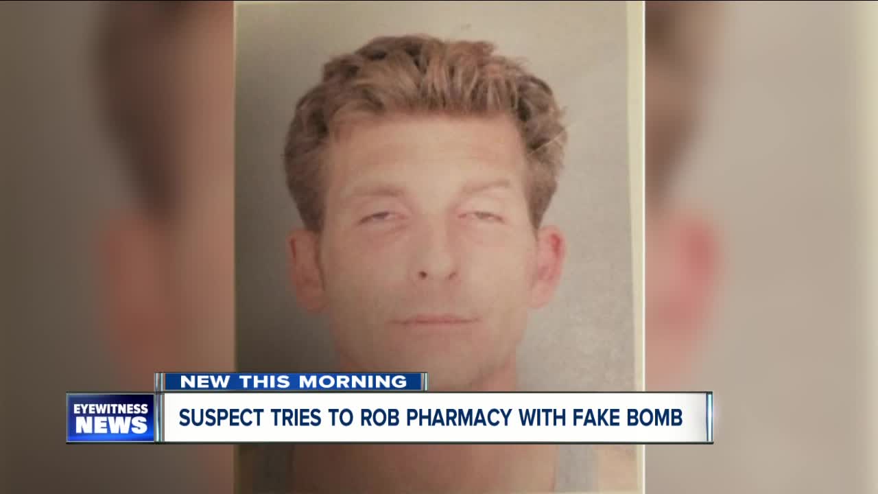 Police: Cheektowaga man attempts to rob pharmacy with fake bomb