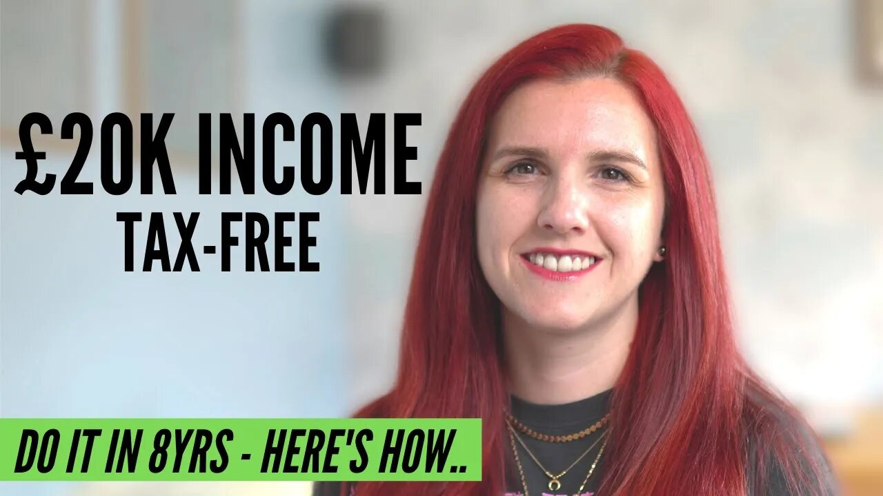 How To Retire In 8 YEARS With £20K Income TAX FREE every year - The maths of financial independence