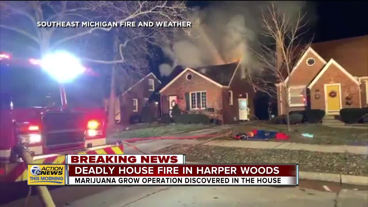 Deadly house fire in Harper Woods