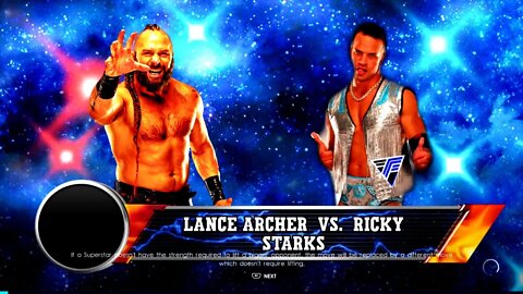 AEW Rampage Lance Archer vs Ricky Starks AEW World Title Eliminator Tournament First Round Match