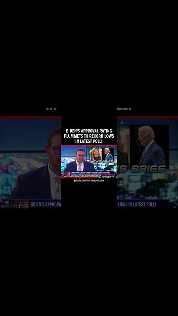 Biden's Approval Rating Plummets to Record Lows in Latest Poll!