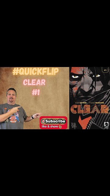 Clear #1 Darkhorse Comics #QuickFlip Comic Book ReviewScott Snyder,Francis Manapull #shorts