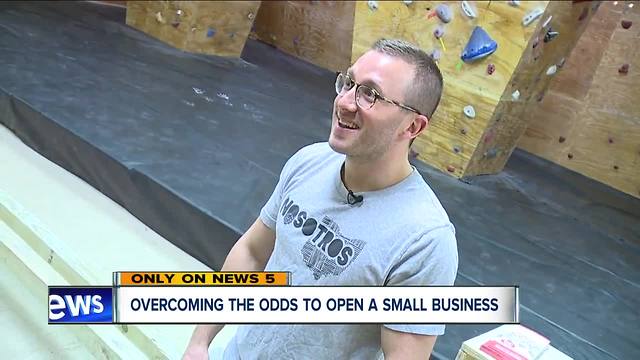 Lakewood man overcomes all odds to open NOSOTROS Rock Climbing Gym