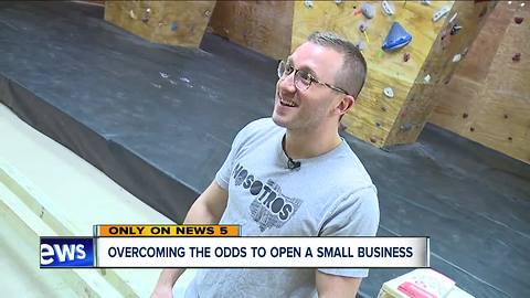 Lakewood man overcomes all odds to open NOSOTROS Rock Climbing Gym