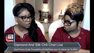 Diamond and Silk on Live Chit Chatting about Whoopi, Bill Maher and the False narrative
