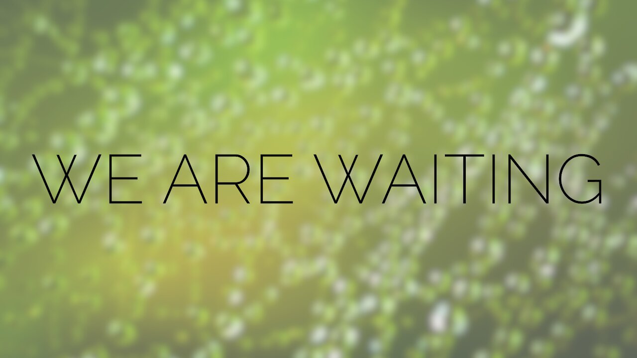 December 6 Sermon: We Are Waiting