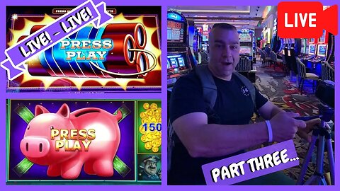 🔴LIVE! SLOT PLAY! 12 HOUR LIVE STREAM (Part-3)