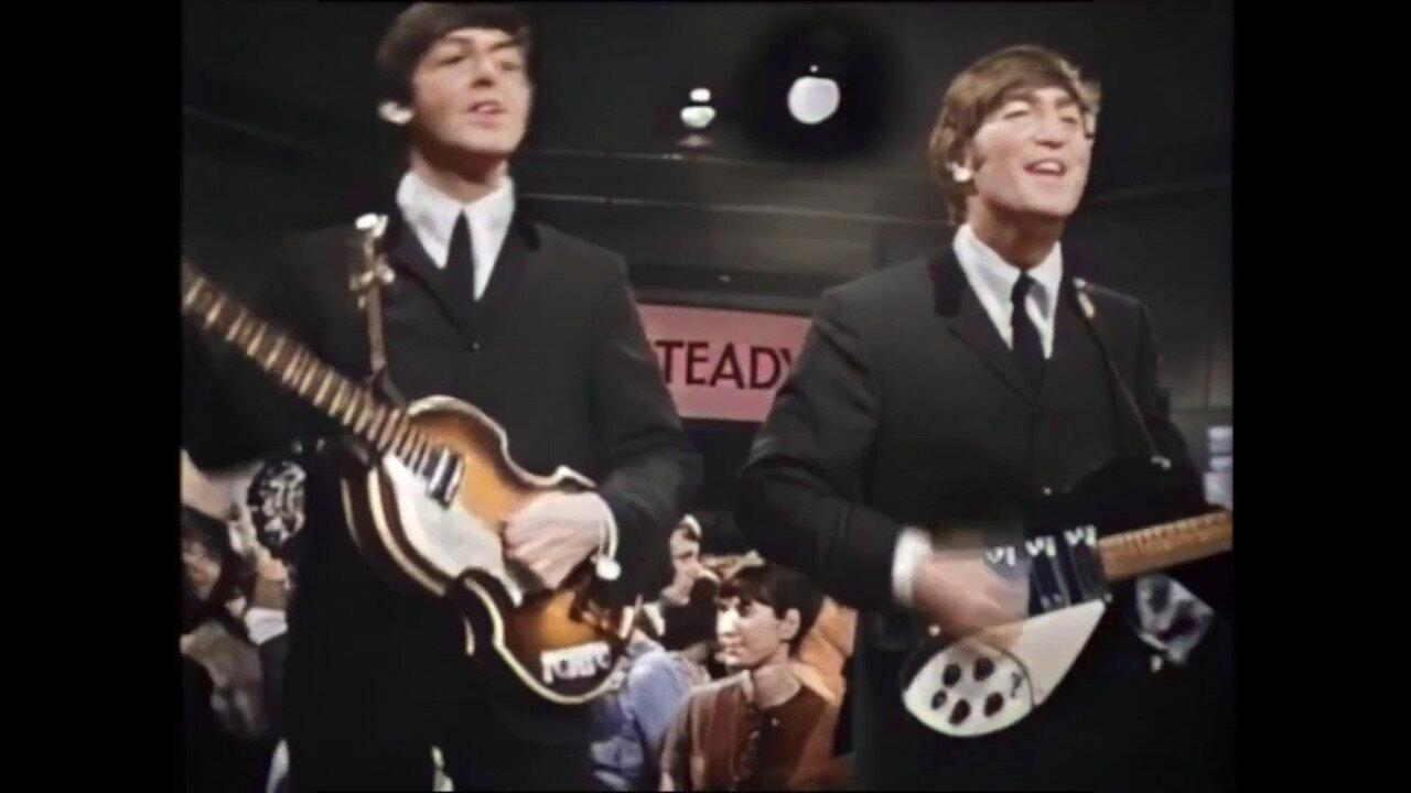 Beatles - It Won't Be Long - (RSTG - 1964 Video Stereo COLOR Remaster - 1964) - Bubblerock - HD