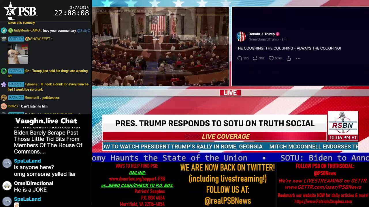 2024-03-07 22:00 EST - The MAGA Mullet Show: with MagaSwaga