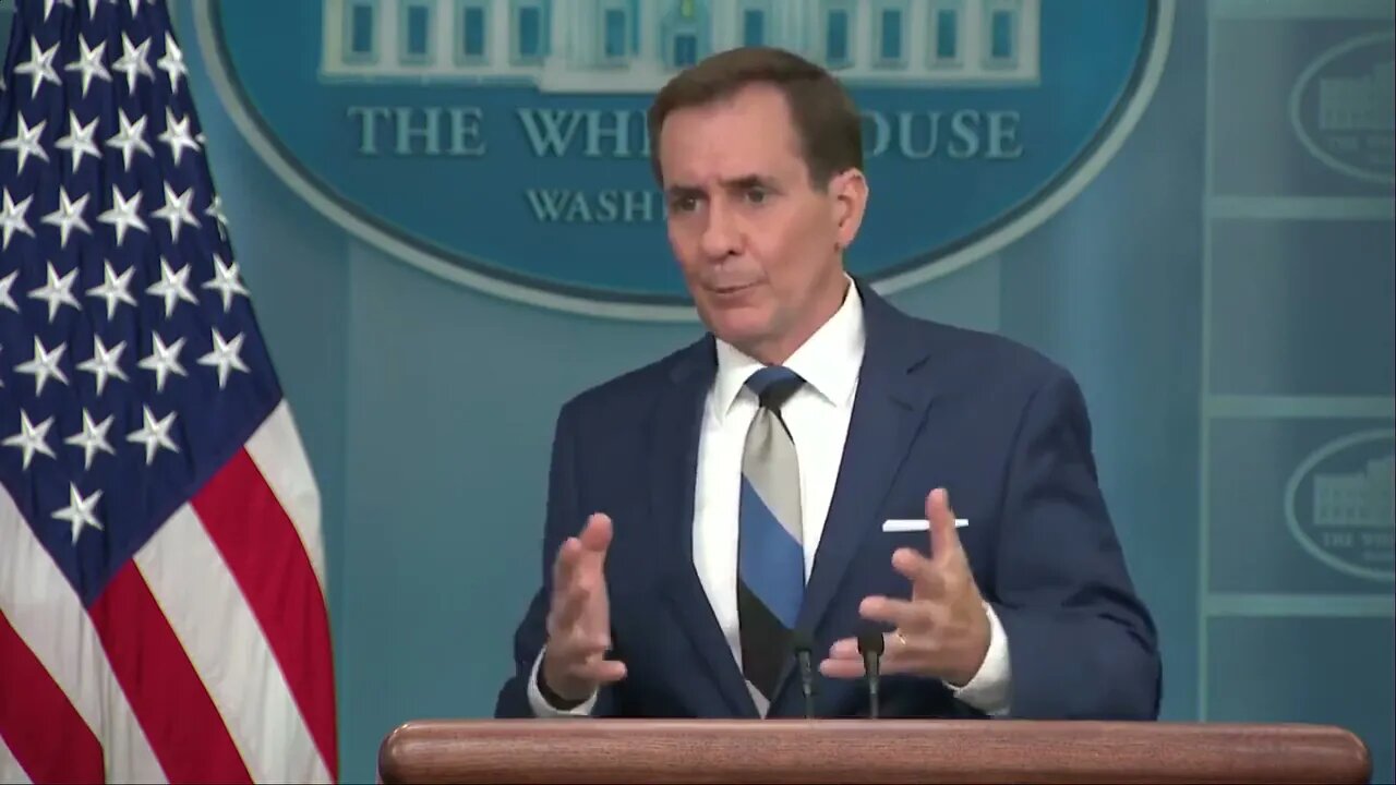 John Kirby: "Now Is Not That Time" To Examine Whether US Intel Contributed To Israel Attacks
