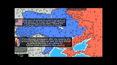 Russian invasion of Ukraine [15 Jun 2022] 'Today'