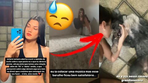 RHITA SAMPAIO VOLTA AOS POUCOS A POSTAR VÍDEOS NAS REDES SOCIAIS