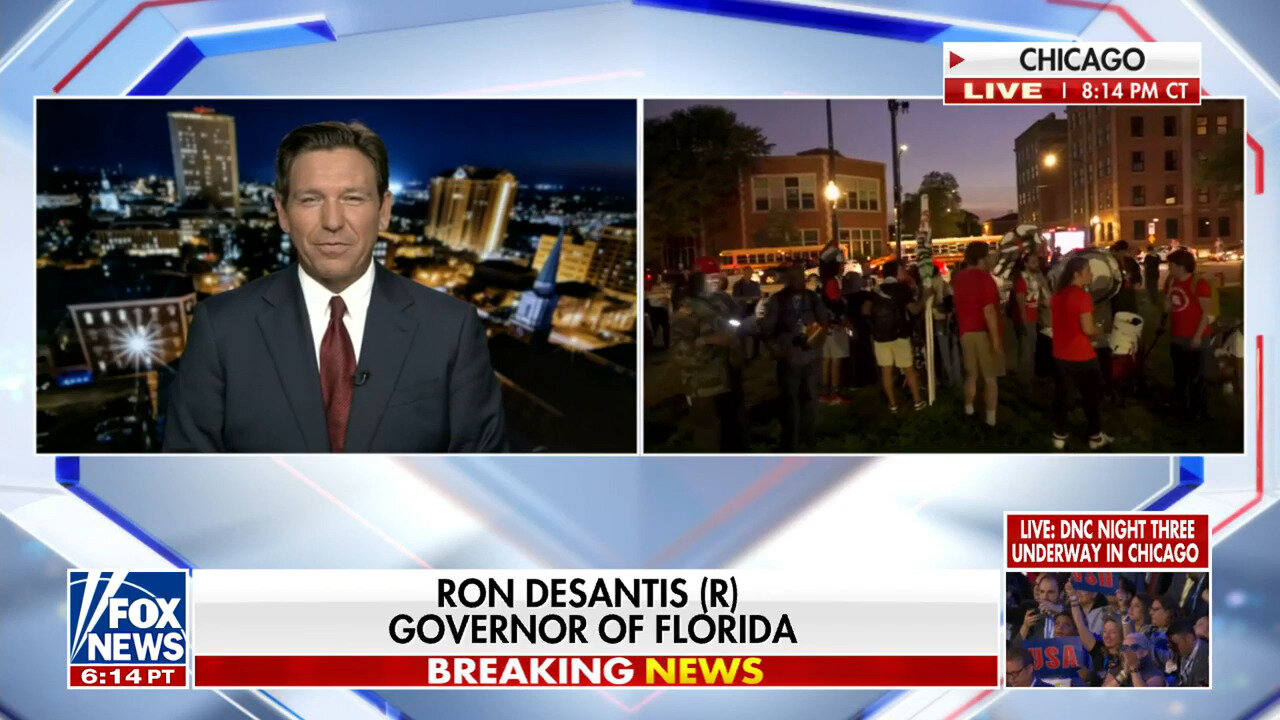 Gov. Ron DeSantis: Harris-Walz Campaign Is The Biggest Gaslighting Attempt In U.S. Political History