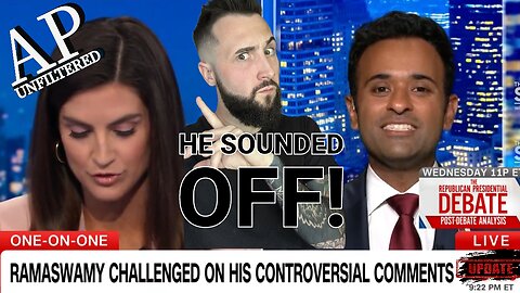 1on1: Vivek handled Main Stream Media Host Perfectly