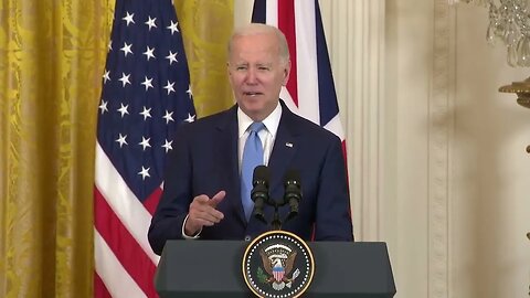 Biden Rambles About Climate Change, Which He Calls "Single Most Consequential Threat To Humanity"