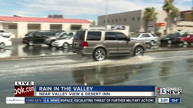 Storm moves into Vegas on Tuesday afternoon