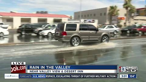 Storm moves into Vegas on Tuesday afternoon