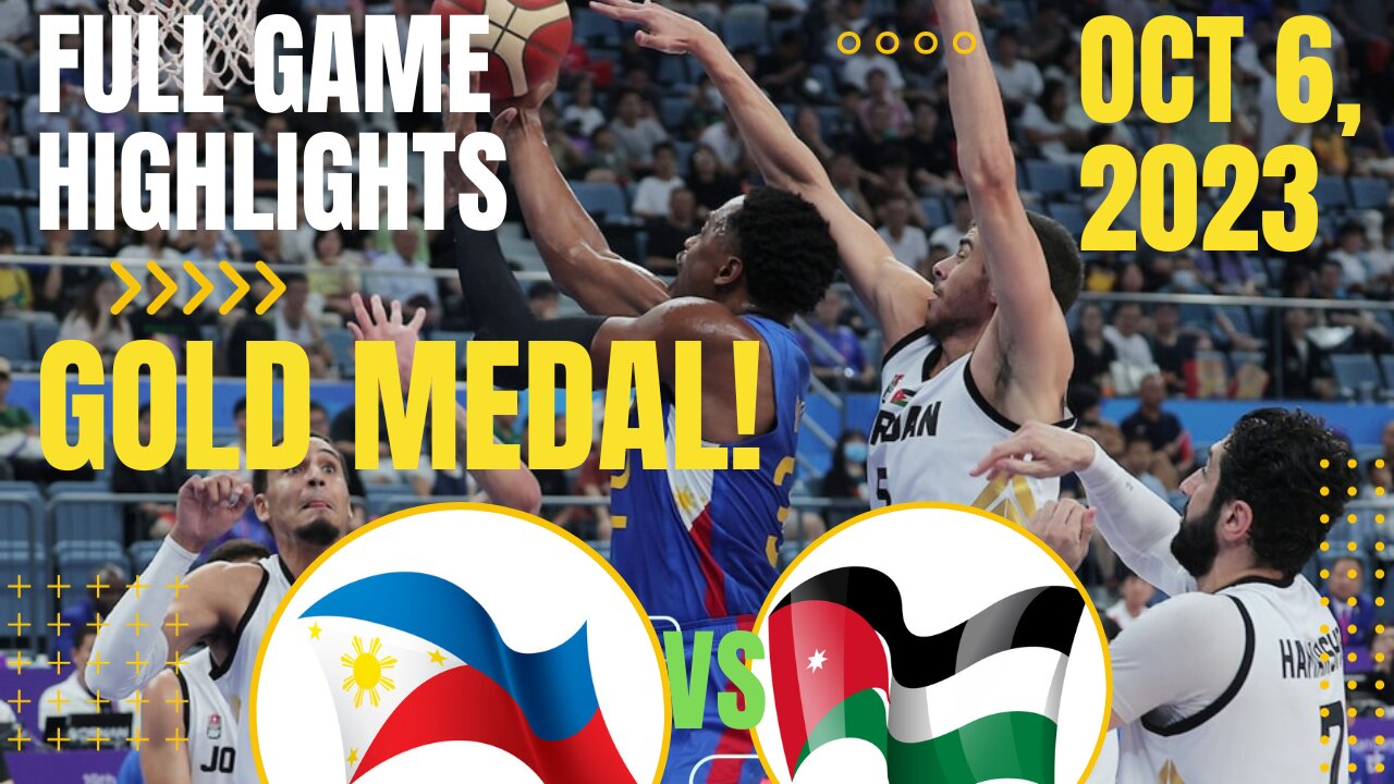 Philippines vs. Jordan gold medal game highlights