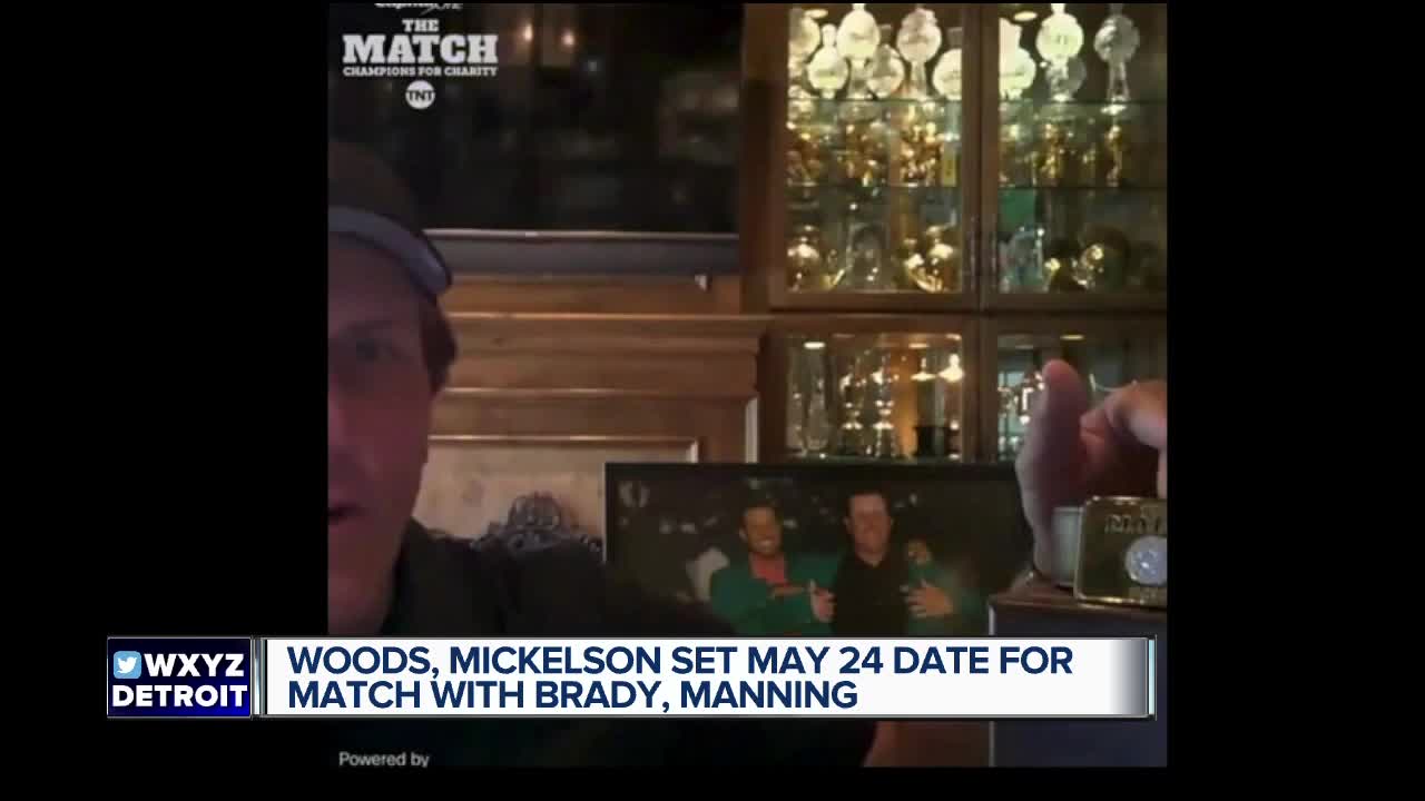 Woods, Mickelson, QBs to donate $10 million to virus relief