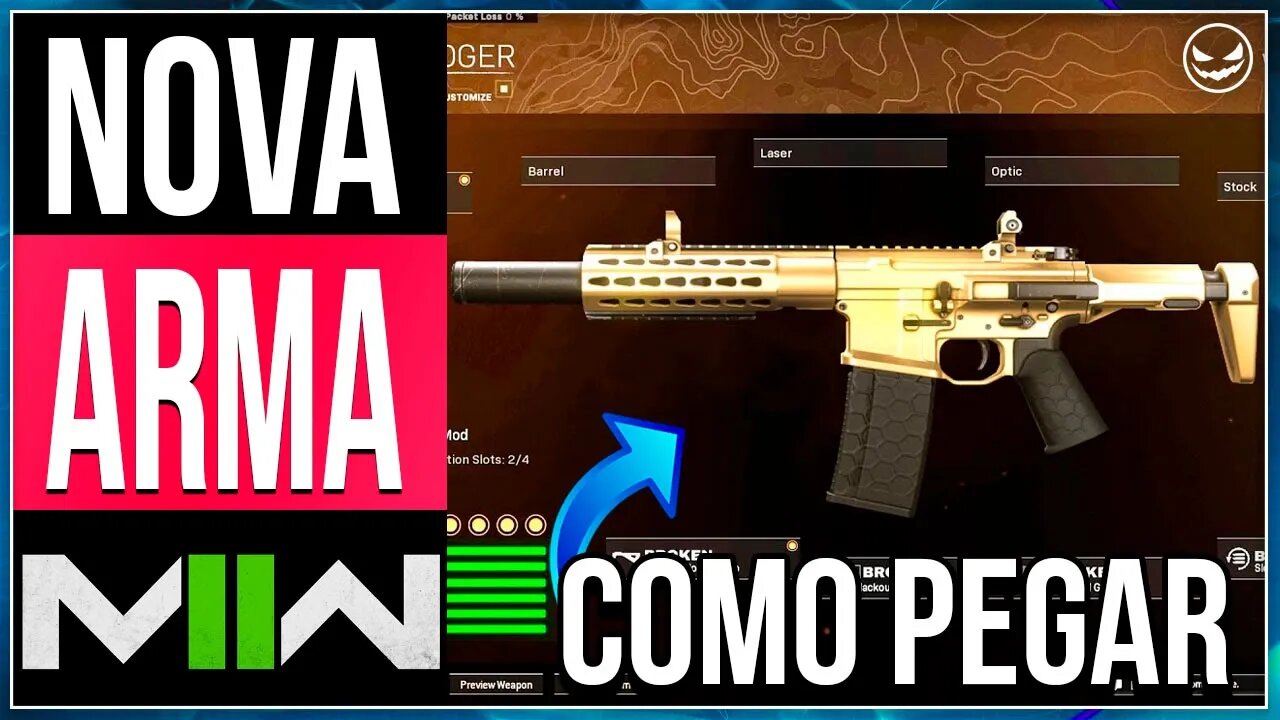 COD MW2: COMO DESBLOQUEAR O NOVO FUZIL CHIMERA ( HONEY BADGER) SHIPMENT 24/7 #modernwarfare2