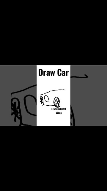 Draw Sports CAR From MrBeast Video! #cars #mrbeast #art