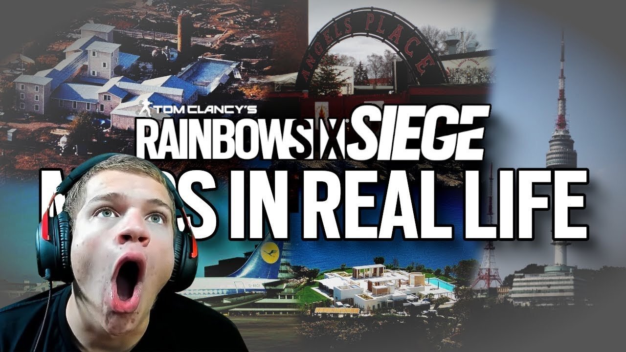 R6 Maps In Real Life _JYNXZI REACTS_