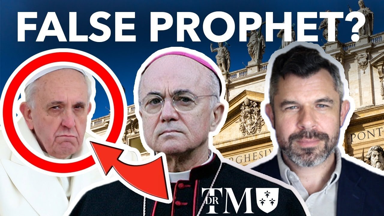 VIGANO calls Pope Francis a FALSE Prophet APOSTATE Pope