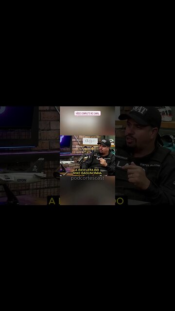 A BICICLETA DO MIKE BAGUNCINHA #shorts #mikebaguncinha #confusosobrinho #melhoresmomentospodcast