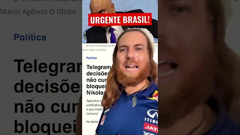 URGENTÍSSIMO BRASIL AGORA A COISA FICOU FEIA NÃO ACATARAM A ORDEM DELE!#shorts