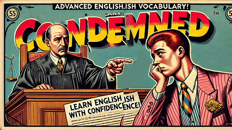 Vocabulary and Pronunciation "CONDEMN" Advanced English