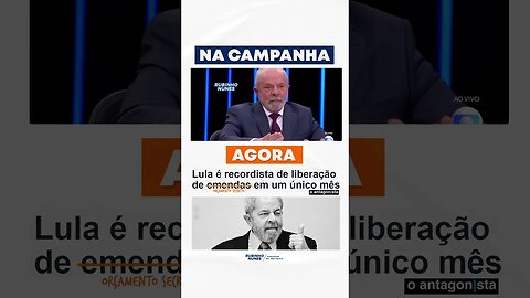 Lula prometeu "acabar" com o orçamento secreto, a farra tá liberada já que o amor venceu 🤡 #shorts