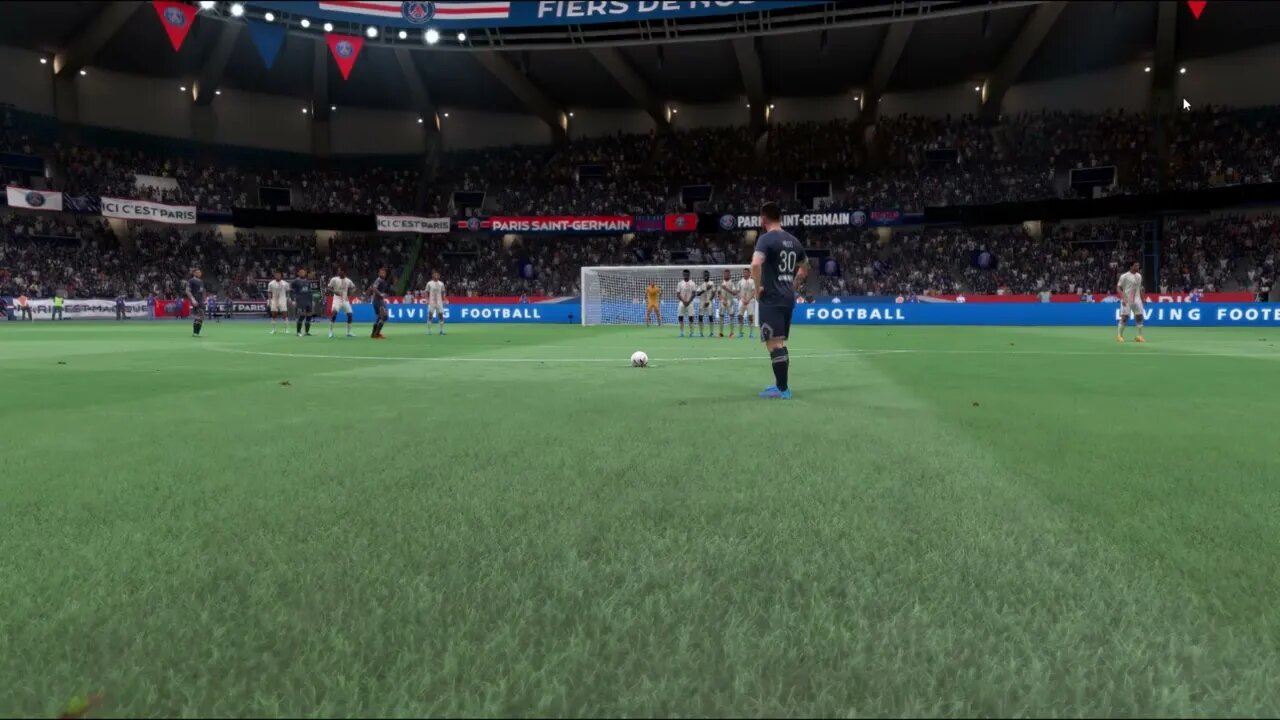 Fifa22 Messi Free Kick #siaunstoppable #messi #freekick #goal #shorts
