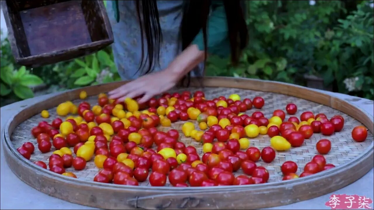 Tomato harvest this summer, and he thought about a lot of ways