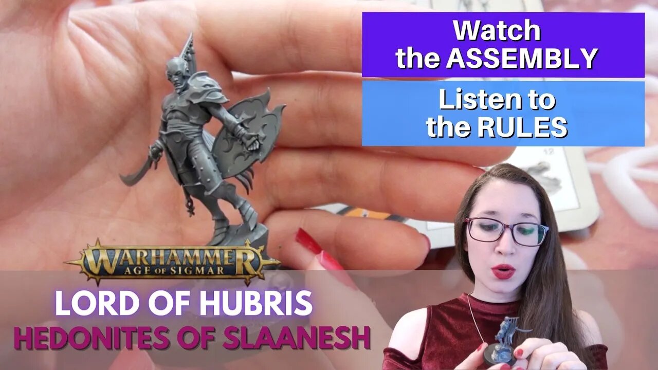 Slaanesh Lord of Hubris Assembly & Warscroll!