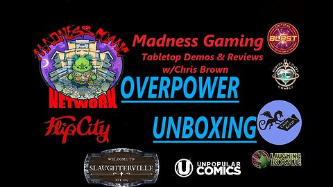 Madness Gaming: Unboxing w/Chris Brown OVERPOWER