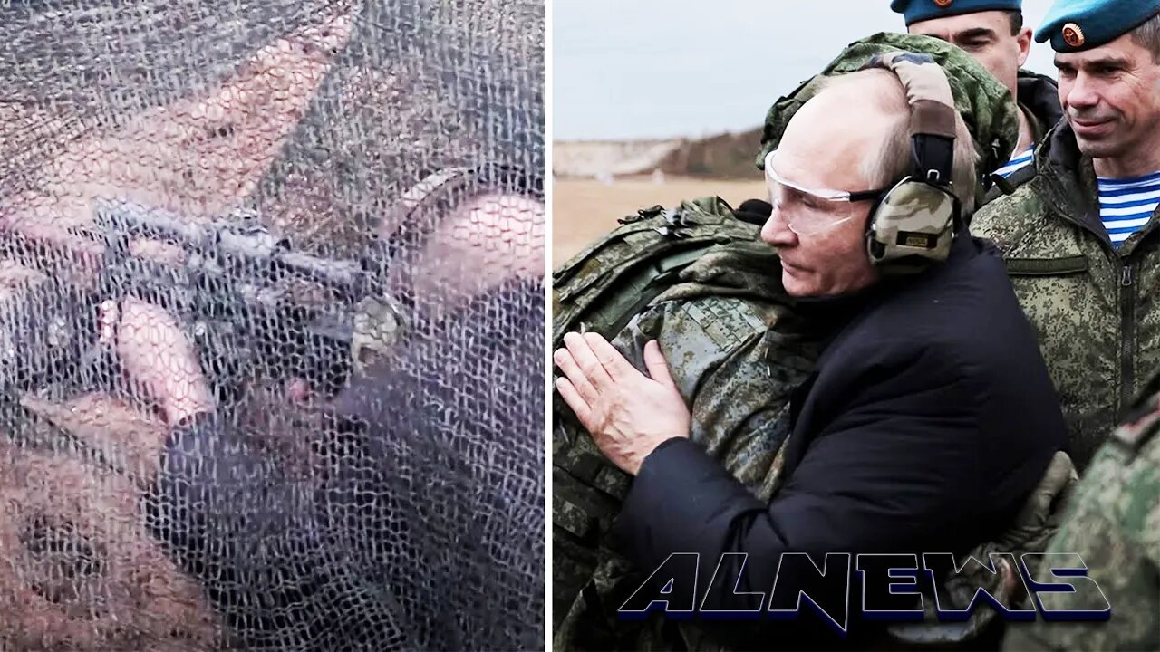 Putin visits mobilized troops as chaos plagues military draft, shoots with sniper rifle